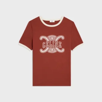 70-tals-T-shirt i bomullsjersey