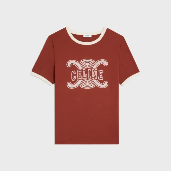 70-tals-T-shirt i bomullsjersey
