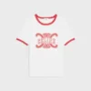 70-tals-T-shirt i bomullsjersey