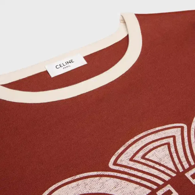 70-tals-T-shirt i bomullsjersey