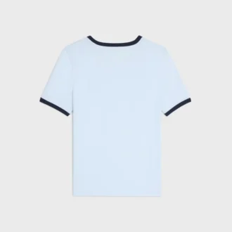 70-talsinspirerad Triomphe-T-shirt i bomullsjersey