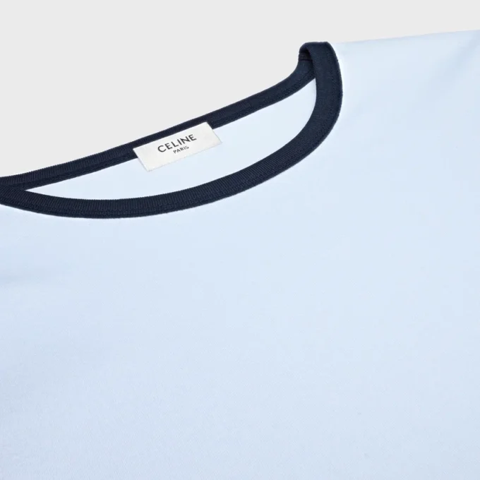 70-talsinspirerad Triomphe-T-shirt i bomullsjersey
