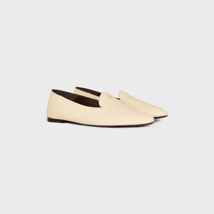 Aura Loafer i getskinn