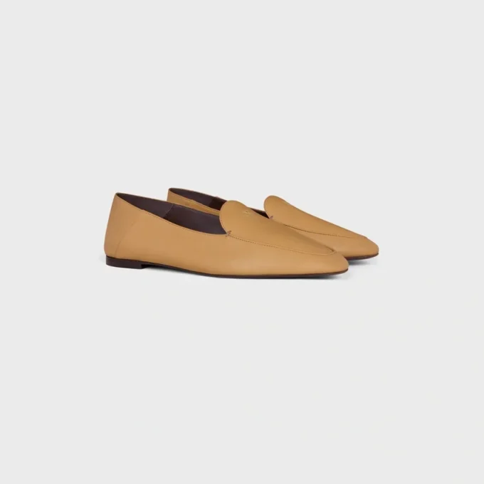 Aura Loafer i getskinn