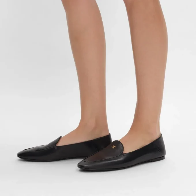 Aura Loafer i getskinn