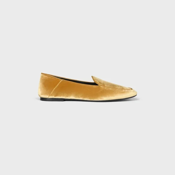 Aura Loafer i sammet