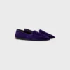 Aura Loafer i sammet