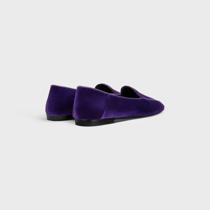 Aura Loafer i sammet