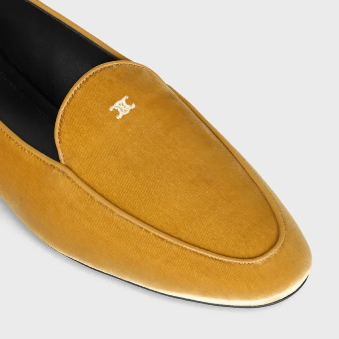 Aura Loafer i sammet