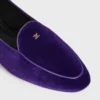 Aura Loafer i sammet