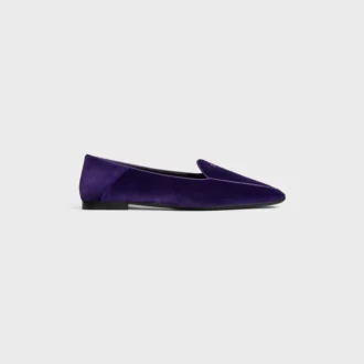 Aura Loafer med Triomphe i sammet