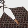 Baddräkt i Monogram Jersey