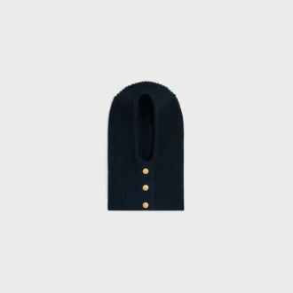Balaclava i sömlös kashmir