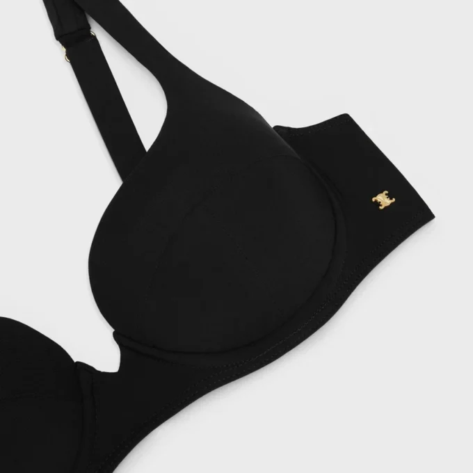 Balconette-top i matt jersey