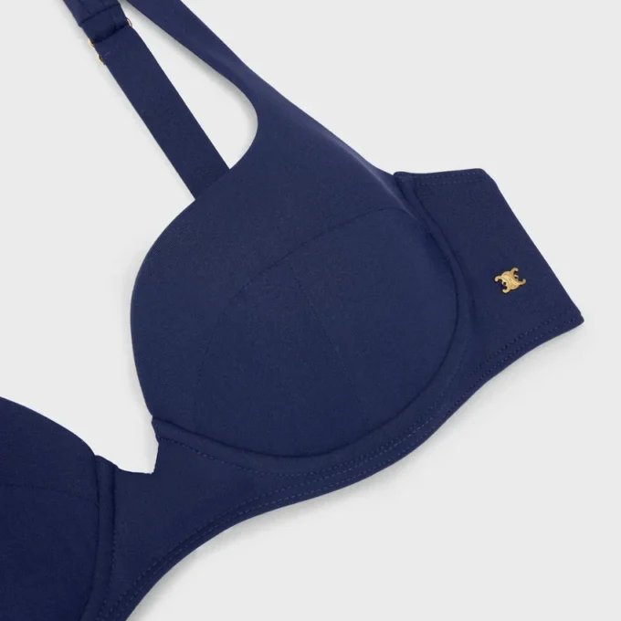 Balconette-top i matt jersey