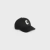 Baseballkeps med initialer i bomull