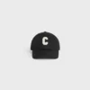 Baseballkeps med initialer i bomull