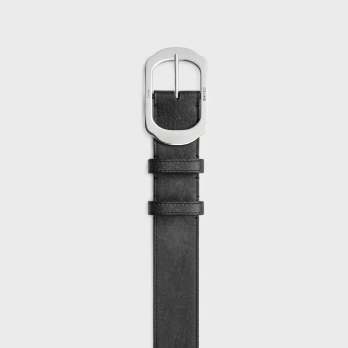Bc-21 35 mm bälte i vintage kalvskinn