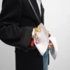 Berlocker Candy Bar i emalj och mässing med guldfinish