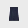 Bermudashorts i bomull och ullgabardin Bermudashorts i bomull och ullgabardin