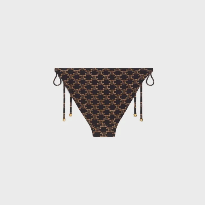 Bikinibotten i matt jersey med monogram Bikinibotten i matt jersey med monogram