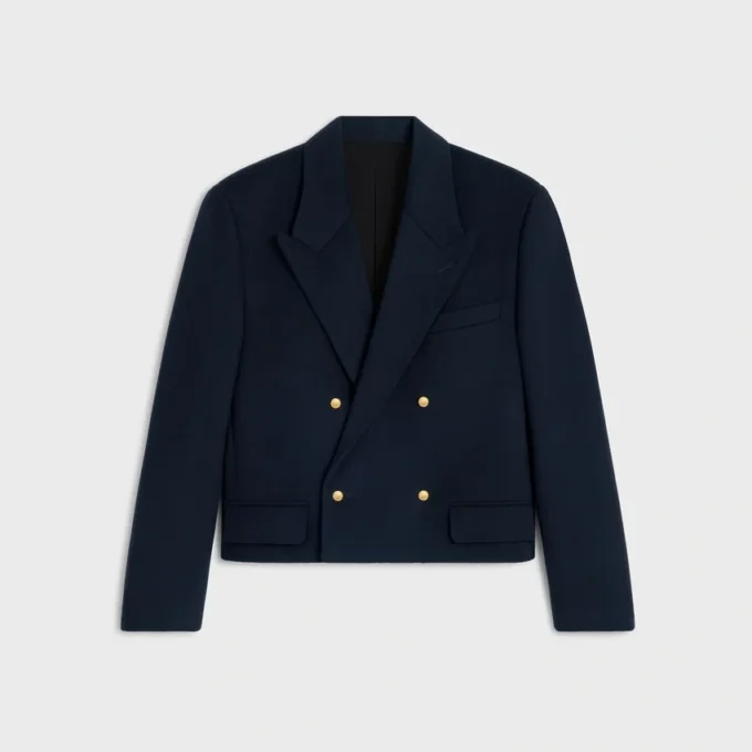 Blazer i kashmirtyg