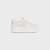 Block Wedge Sneaker i kalvskinn Block Wedge Sneaker i kalvskinn