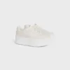 Block Wedge Sneaker i kalvskinn Block Wedge Sneaker i kalvskinn