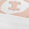 Blockklackad sneaker i kalvskinn och mocka Blockklackad sneaker i kalvskinn och mocka