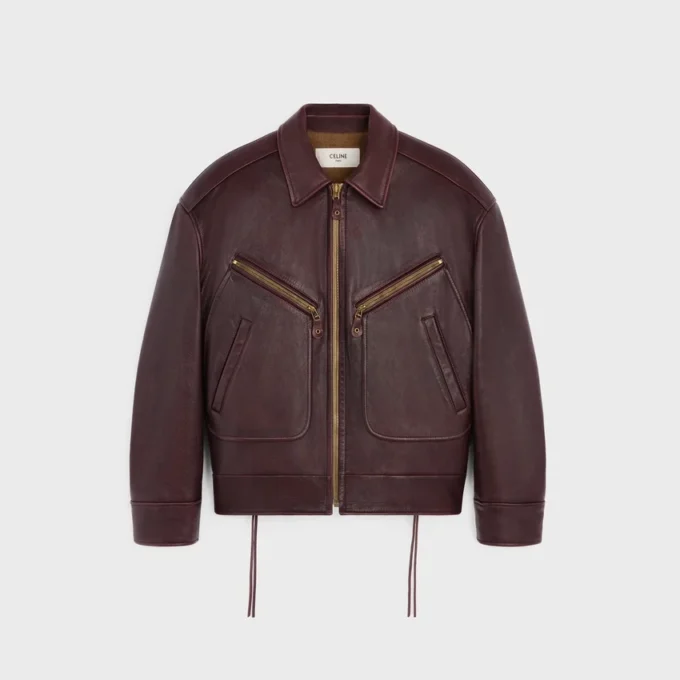 Blouson i kalvskinn Blouson i kalvskinn