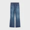 Bootcut-jeans i mörk Union Wash-denim