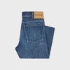 Bootcut-jeans i mörk Union Wash-denim