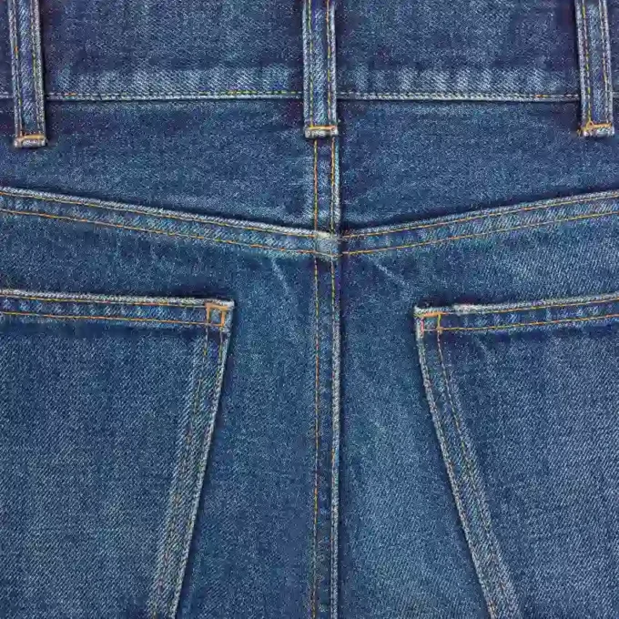 Bootcut-jeans i mörk Union Wash-denim