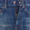 Bootcut-jeans i mörk Union Wash-denim