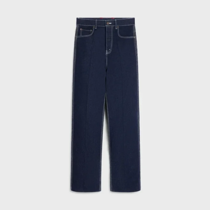 Boyfriend-jeans 001 i bomullsdenim