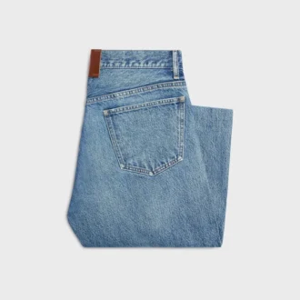 Boyfriend-jeans 001 i bomullsdenim