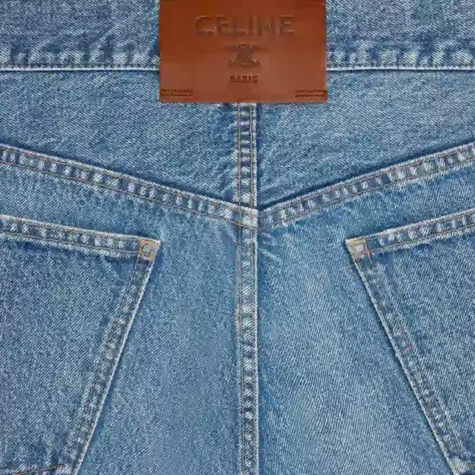 Boyfriend-jeans 001 i bomullsdenim Boyfriend-jeans 001 i bomullsdenim