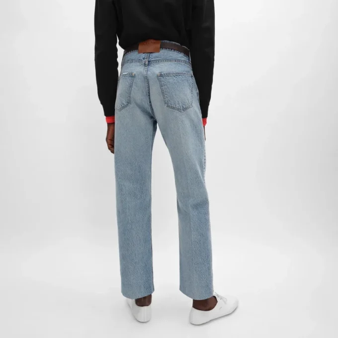Boyfriend-jeans 001 i bomullsdenim Boyfriend-jeans 001 i bomullsdenim
