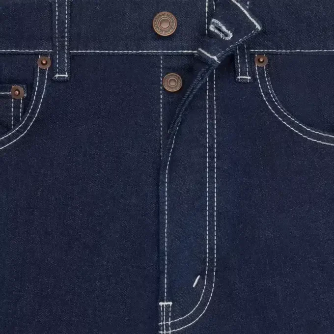 Boyfriend-jeans 001 i bomullsdenim