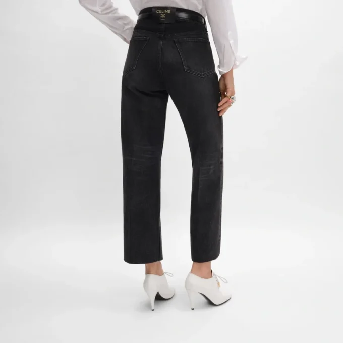 Boyfriend-jeans 001 i bomullsdenim Boyfriend-jeans 001 i bomullsdenim