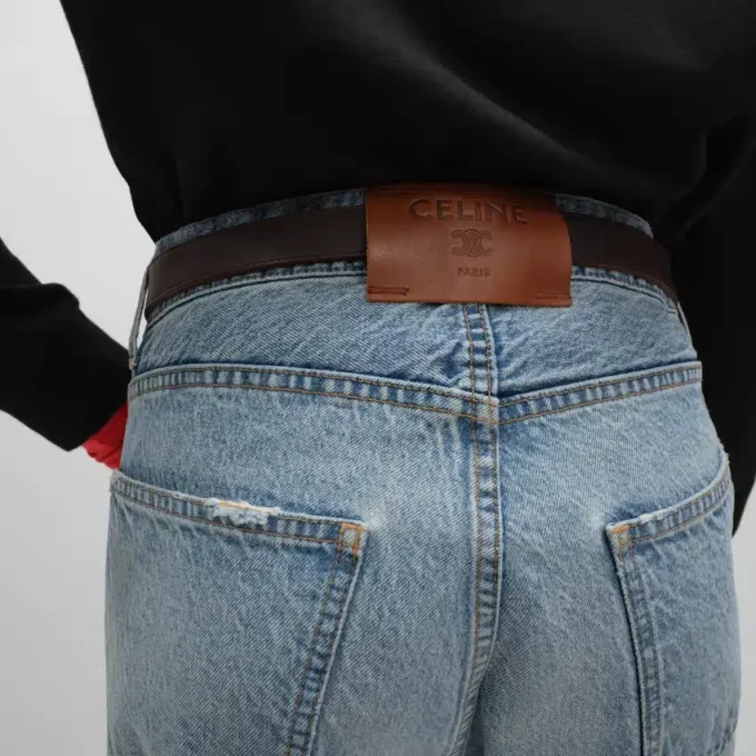 Boyfriend-jeans 001 i bomullsdenim Boyfriend-jeans 001 i bomullsdenim