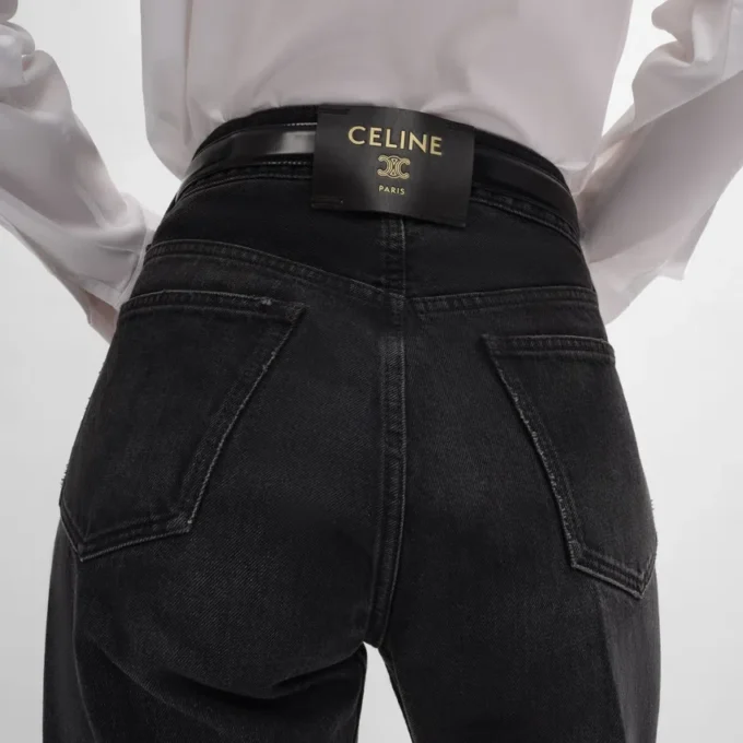 Boyfriend-jeans 001 i bomullsdenim Boyfriend-jeans 001 i bomullsdenim