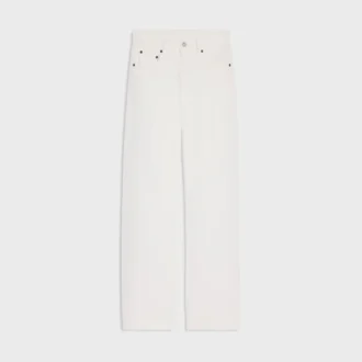 Boyfriend-jeans 001 i kraftig bomullstwill