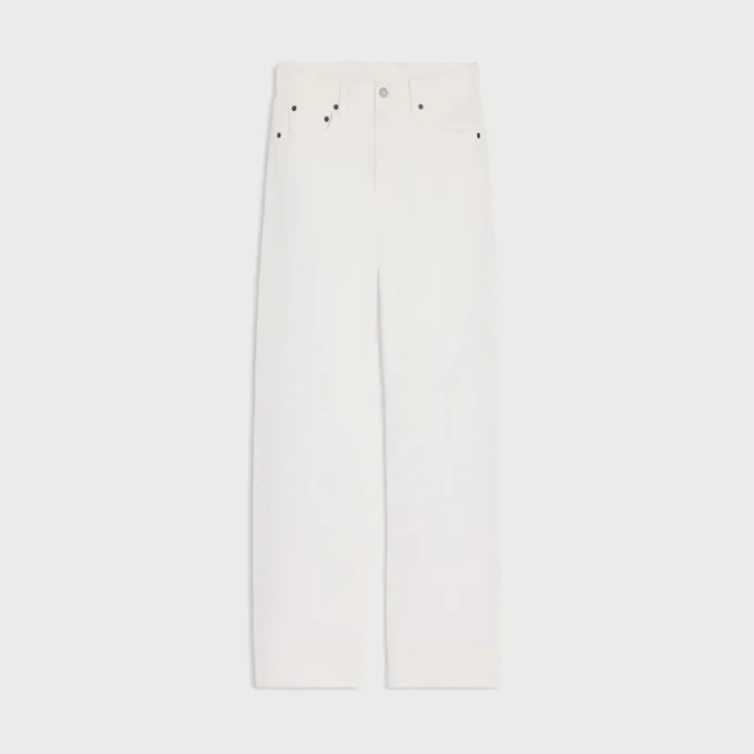 Boyfriend-jeans 001 i kraftig bomullstwill Boyfriend-jeans 001 i kraftig bomullstwill