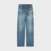 Boyfriend-jeans 002 i bomullsdenim