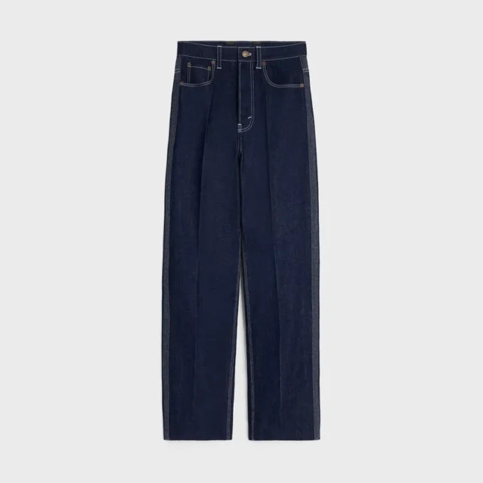 Boyfriend-jeans 002 i lätt indigo-denim Boyfriend-jeans 002 i lätt indigo-denim