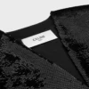 Broderad bolerojacka i ullgabardin Broderad bolerojacka i ullgabardin