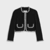 Broderad Icone-jacka i ull Natta