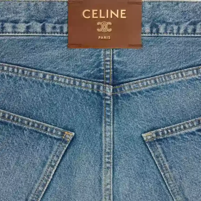 Broderade boyfriend-jeans 001 i bomullsdenim Broderade boyfriend-jeans 001 i bomullsdenim