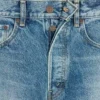 Broderade boyfriend-jeans 001 i bomullsdenim Broderade boyfriend-jeans 001 i bomullsdenim